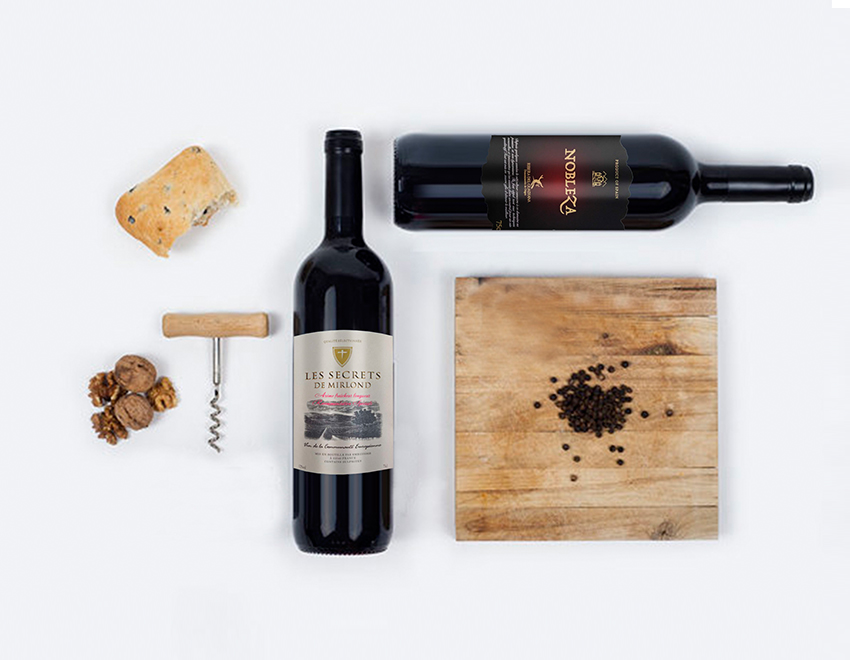 珠光紙燙金酒標(biāo)